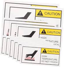 Caution Sticker