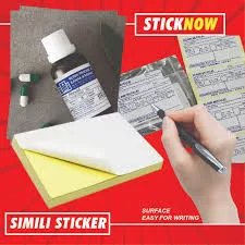 Instructions Sticker