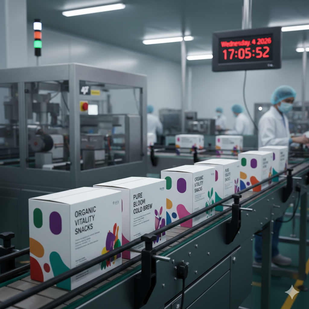 Custom printed packaging boxes in Malaysia with brand logo and professional finish